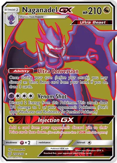 230/236 Naganadel GX - Unified Minds