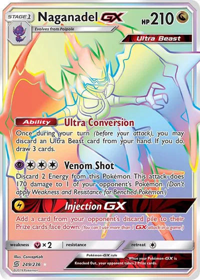249/236 Naganadel GX - Unified Minds