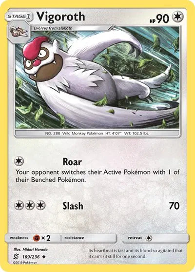 169/236 Vigoroth Reverse Holo - Unified Minds