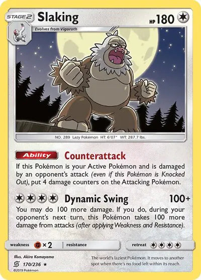 170/236 Slaking Reverse Holo - Unified Minds