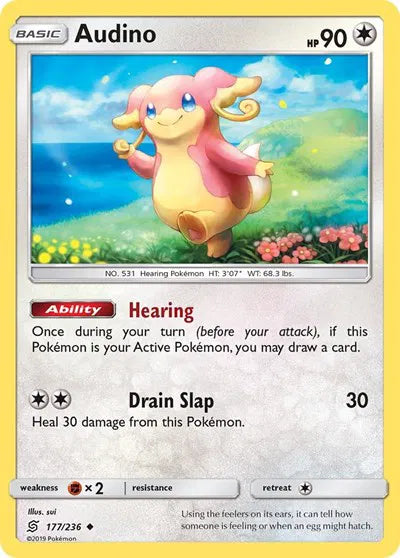 177/236 Audino Reverse Holo - Unified Minds