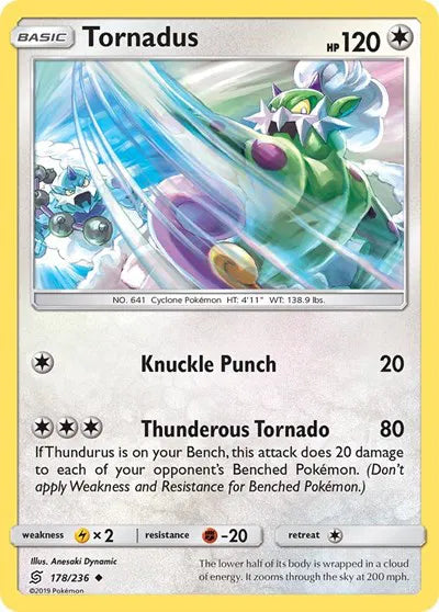 178/236 Tornadus Reverse Holo - Unified Minds
