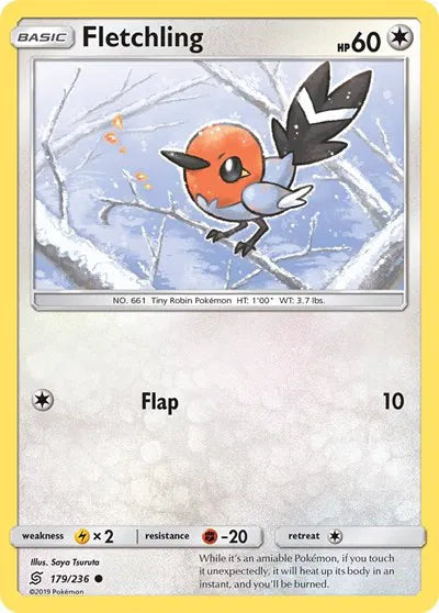 179/236 Fletchling Reverse Holo - Unified Minds