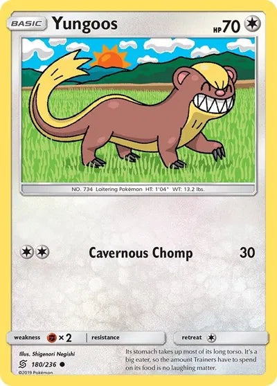 180/236 Yungoos Reverse Holo - Unified Minds