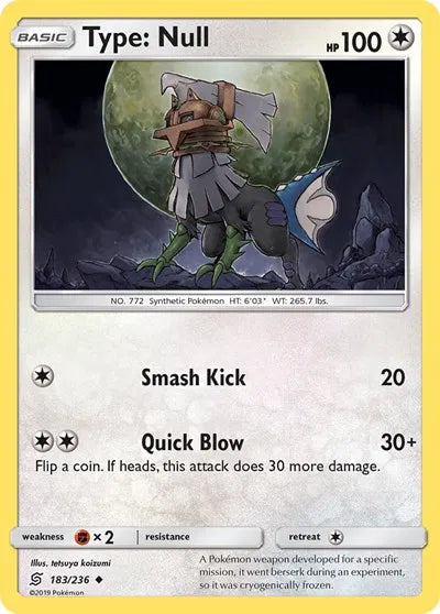 183/236 Type: Null Reverse Holo - Unified Minds