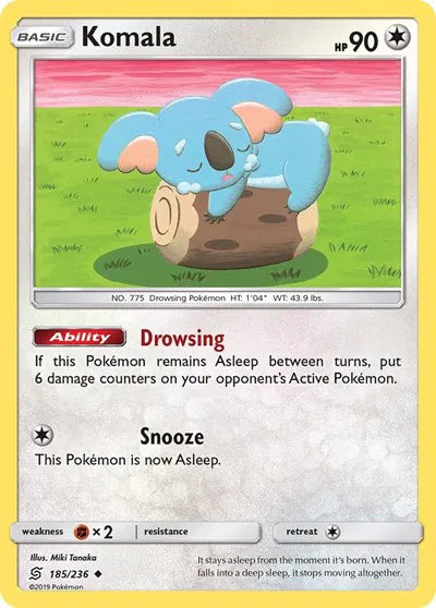 185/236 Komala Reverse Holo - Unified Minds