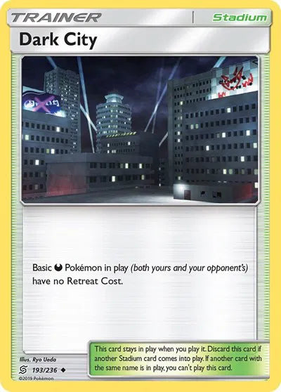 193/236 Dark City Reverse Holo - Unified Minds