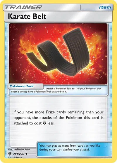 201/236 Karate Belt Reverse Holo - Unified Minds