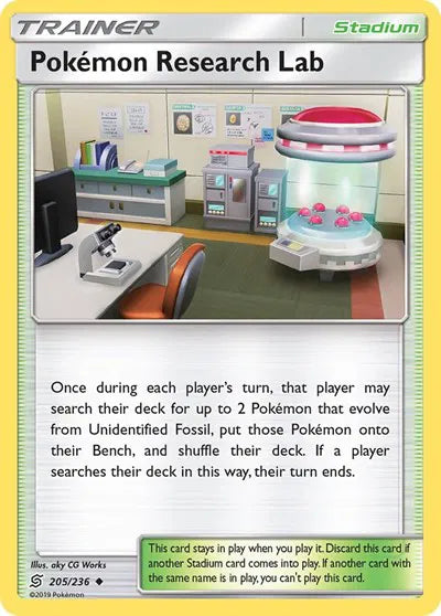 205/236 Pokémon Reserch Lab Reverse Holo - Unified Minds