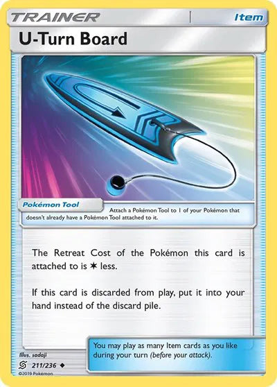 211/236 U-Turn Board Reverse Holo - Unified Minds