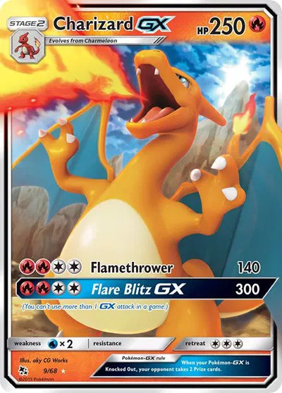 9/68 Charizard GX