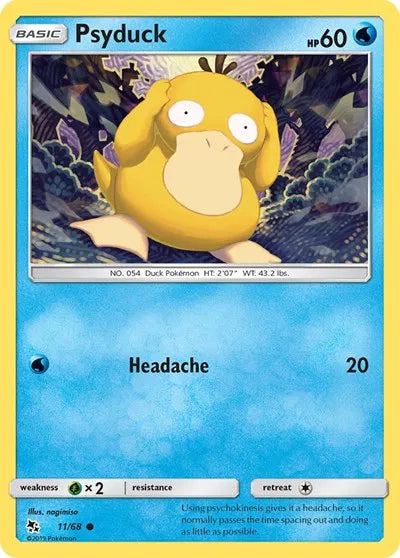 11/68 Psyduck Reverse Holo