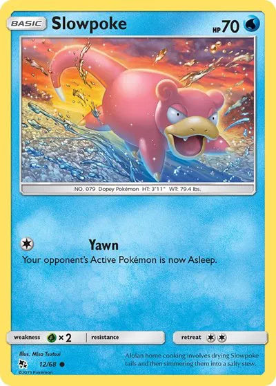 12/68 Slowpoke Reverse Holo