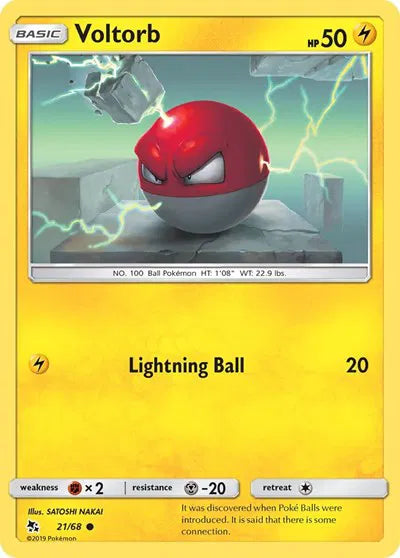 21/68 Voltorb Reverse Holo