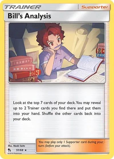 51/68 Bill's Analysis Reverse Holo