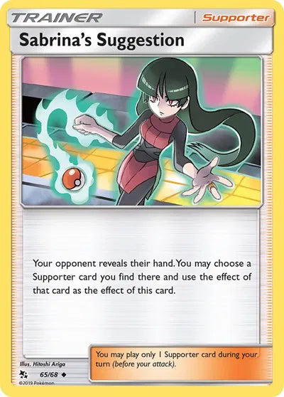 65/68 Sabrina's Suggestion Reverse Holo