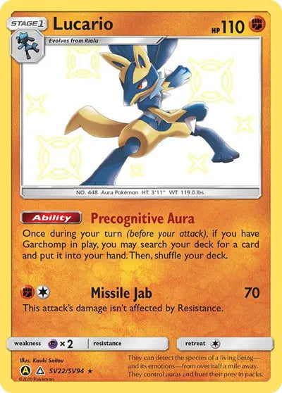 SV22/SV94 Lucario