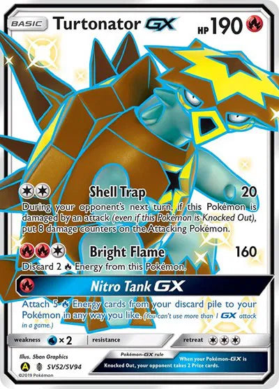 SV52/SV94 Turtonator GX