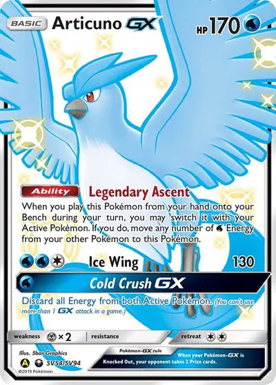 SV54/SV94 Articuno GX