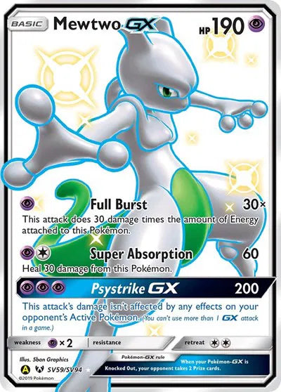 SV59/SV94 Mewtwo GX