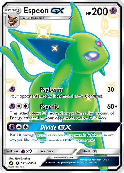 SV60/SV94 Espeon GX