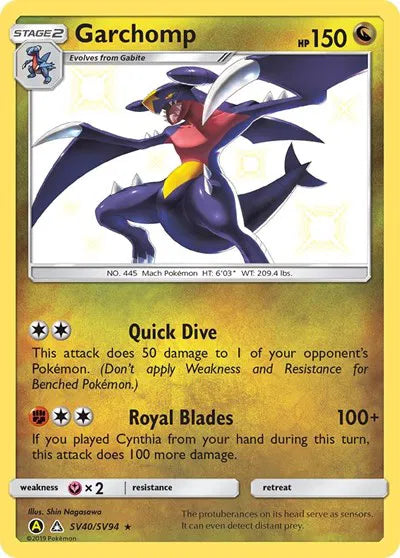 SV40/SV94 Garchomp