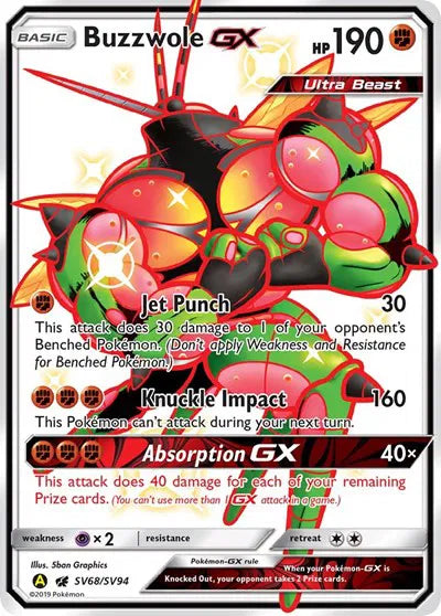 SV68/SV94 Buzzwole GX