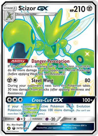 SV72/SV94 Scizor GX