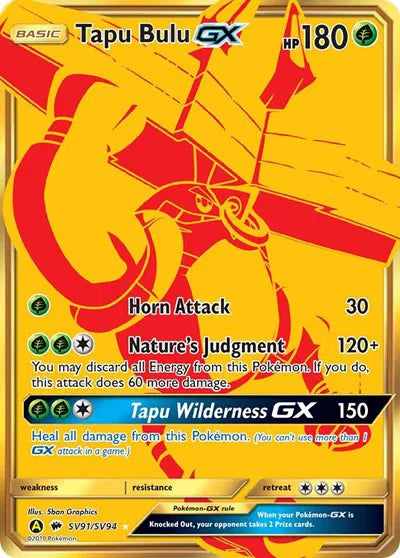 SV91/SV94 Tapu Bulu GX