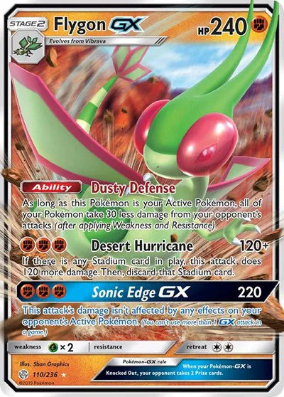 110/236 Flygon GX