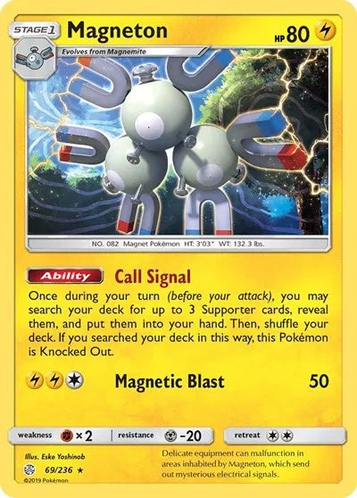 69/236 Magneton Holofoil - Cosmic Eclipse