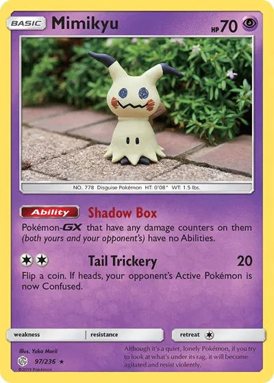 97/236 Mimikyu Reverse Holo - Cosmic Eclipse