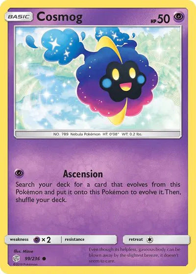 99/236 Cosmog Reverse Holo - Cosmic Eclipse