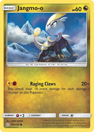 160/236 Jangmo-o Reverse Holo - Cosmic Eclipse