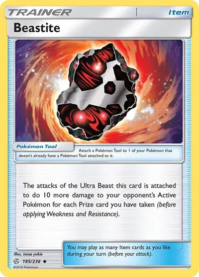 185/236 Beastite Reverse Holo - Cosmic Eclipse