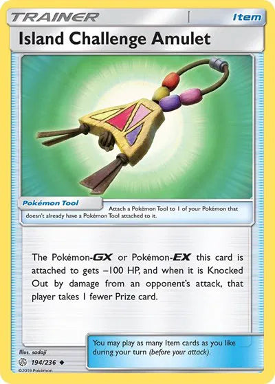 194/236 Island Challenge Amulet Reverse Holo - Cosmic Eclipse