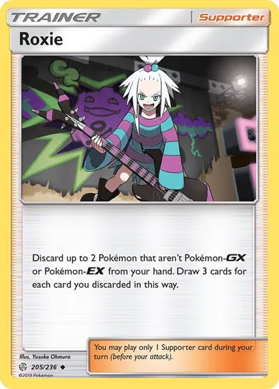 205/236 Roxie Reverse Holo - Cosmic Eclipse