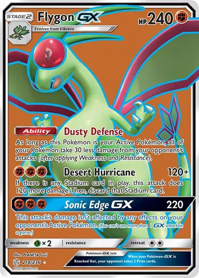 218/236 Flygon GX - Cosmic Eclipse