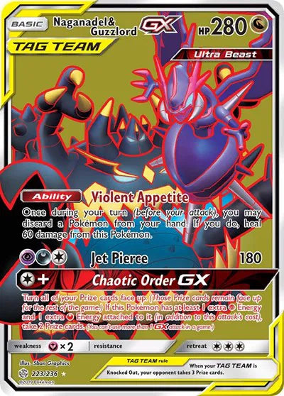 223/236 Naganadel & Guzzlord GX - Cosmic Eclipse