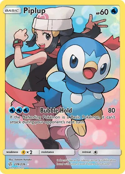 239/236 Piplup - Cosmic Eclipse