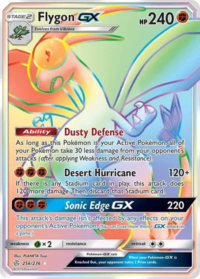 256/236 Flygon GX - Cosmic Eclipse