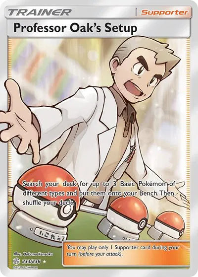 233/236 Professor Oak's Setup - Cosmic Eclipse