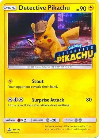 SM170 Detective Pikachu (Stamped)