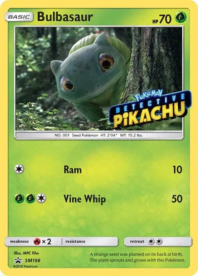 SM198 Bulbasaur (Stamped)