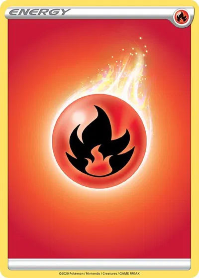 Fire Energy Reverse Holo 2020