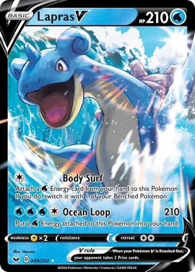 049/202 Lapras V - Sword & Shield