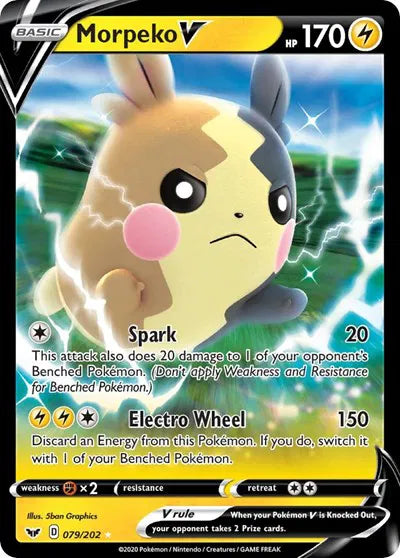 079/202 Morpeko V - Sword & Shield