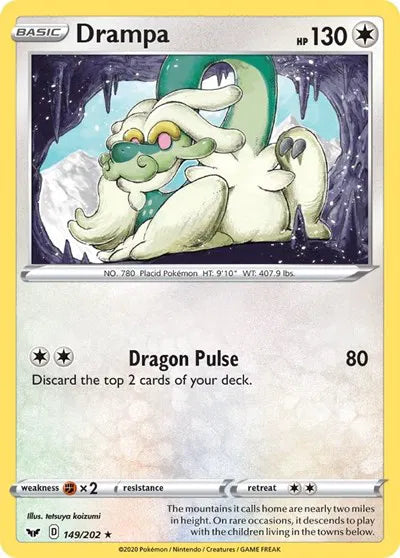149/202 Drampa Reverse Holo - Sword & Shield