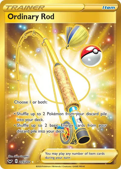 215/202 Ordinary Rod - Sword & Shield