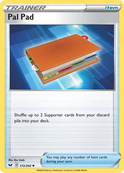 172/202 Pal Pad Reverse Holo - Sword & Shield